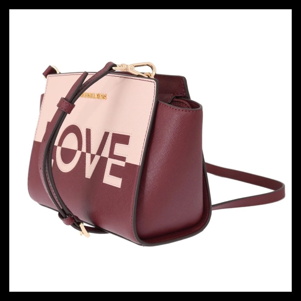 MICHAEL KORS Selma Medium Saffiano Leather Crossbody / Messenger Bag - Picture 3 of 12